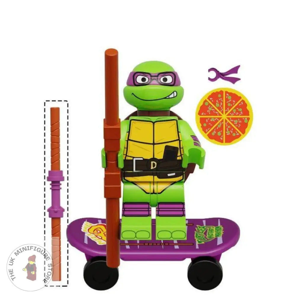 Teenage Mutant Ninja Turtles Minifigure - Figure 11 - Donatello (mutant mayhem)