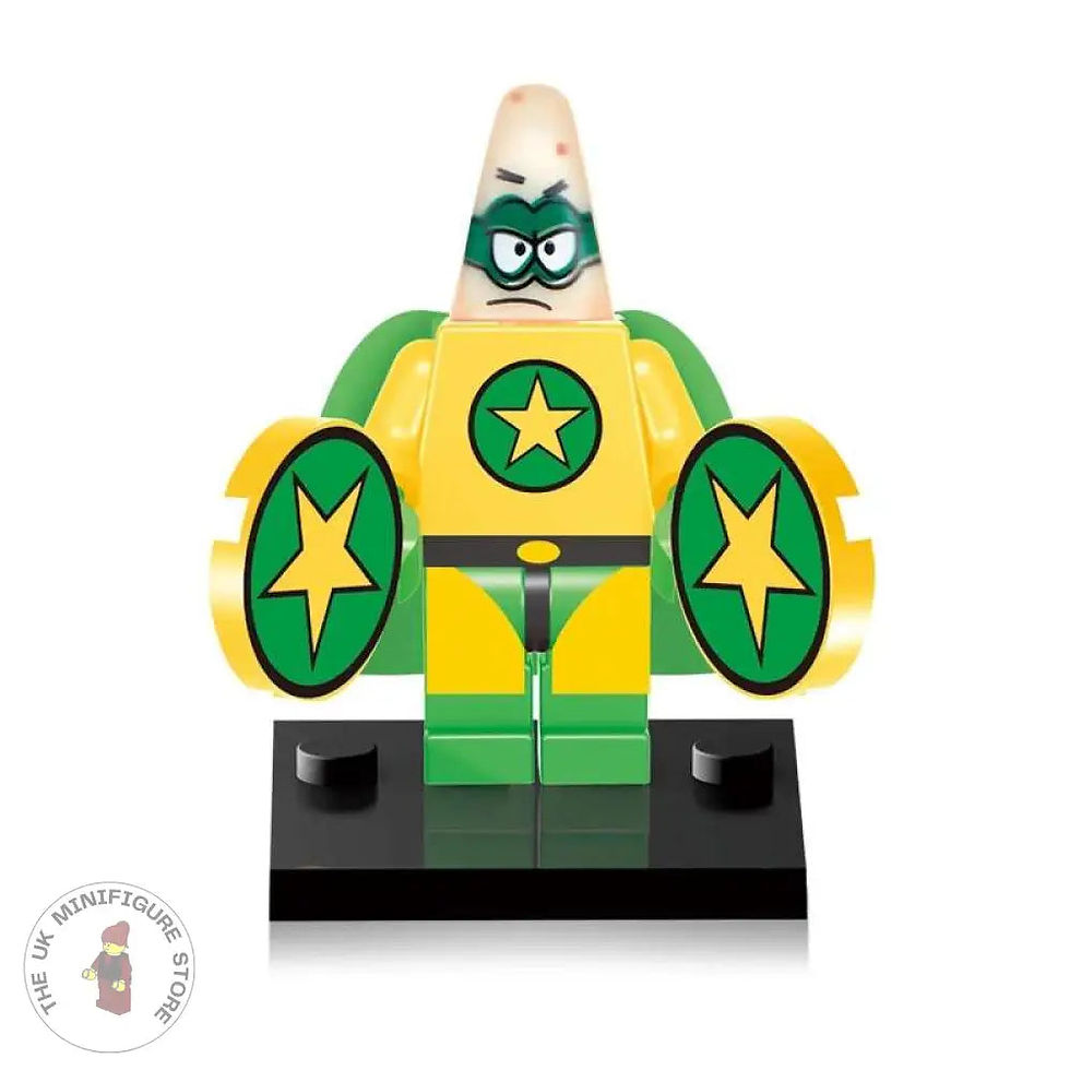 Spongebob Minifigure - Figure 5 - Superhero Patrick
