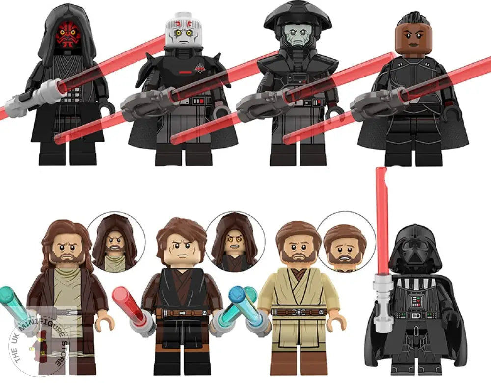 SW Set of 8 Minifigures - Style 10