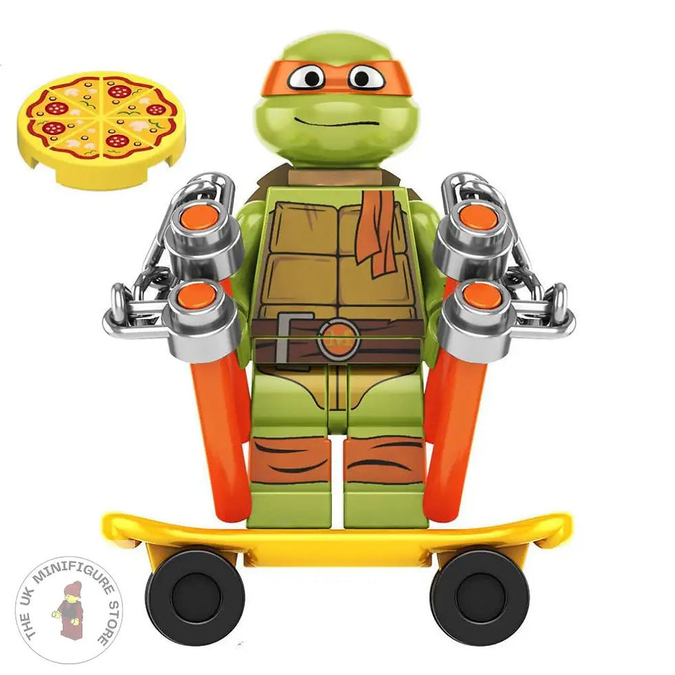 Teenage Mutant Ninja Turtles Minifigure - Figure 3 - Michelangelo