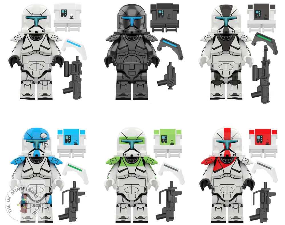 SW Set of 6 Minifigures - Style 13