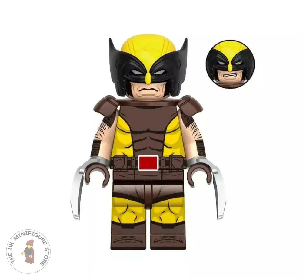 Deadpool Minifigure - Figure 75 - Wolverine (custom outfit)