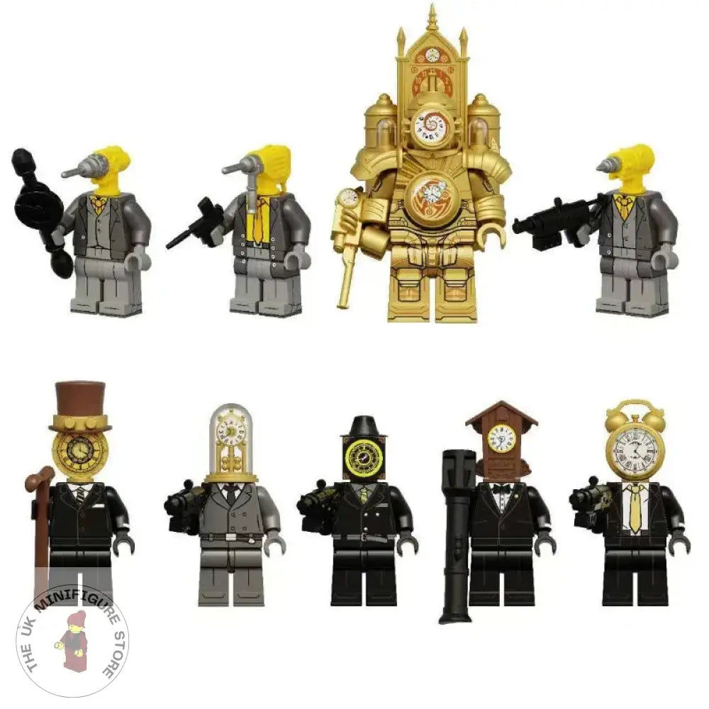 Skibidi Toilet Set of 3 Minifigures - Style 10