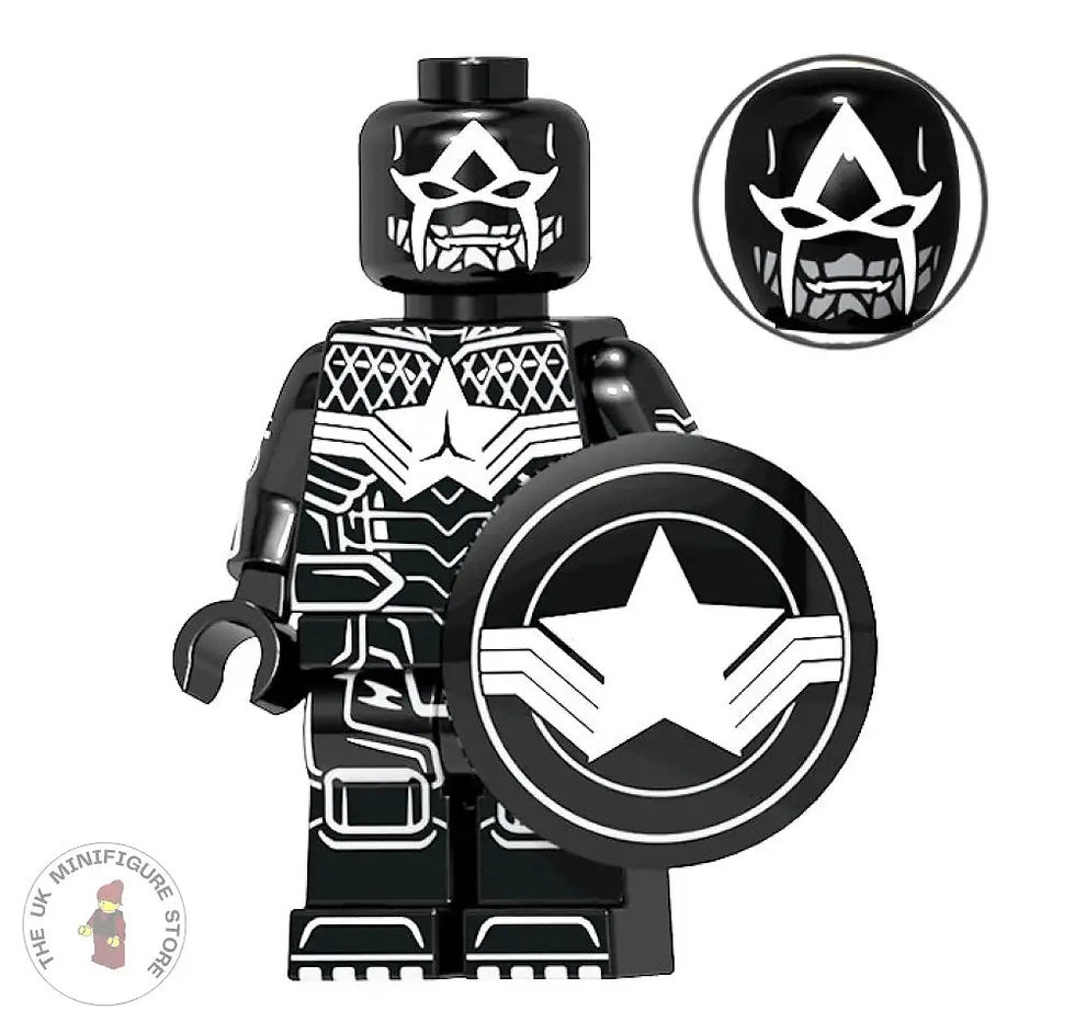 Spiderman Minifigure - Figure 16 - Captain America