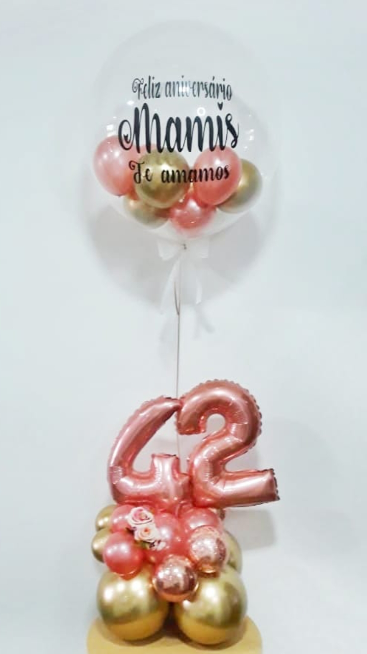 balão bubble-balões de aniversário-balão