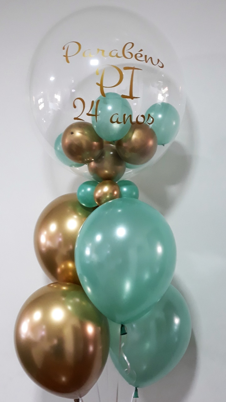 balão bubble-balões de aniversário-balão