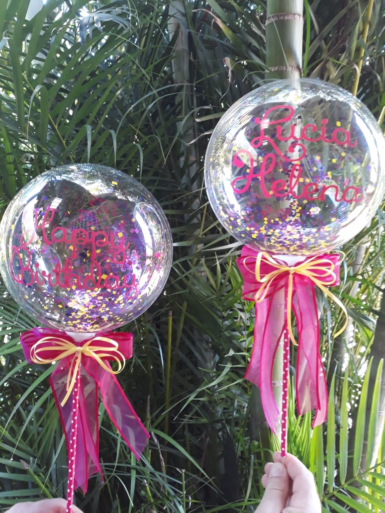 balão bubble-balões de aniversário-balão