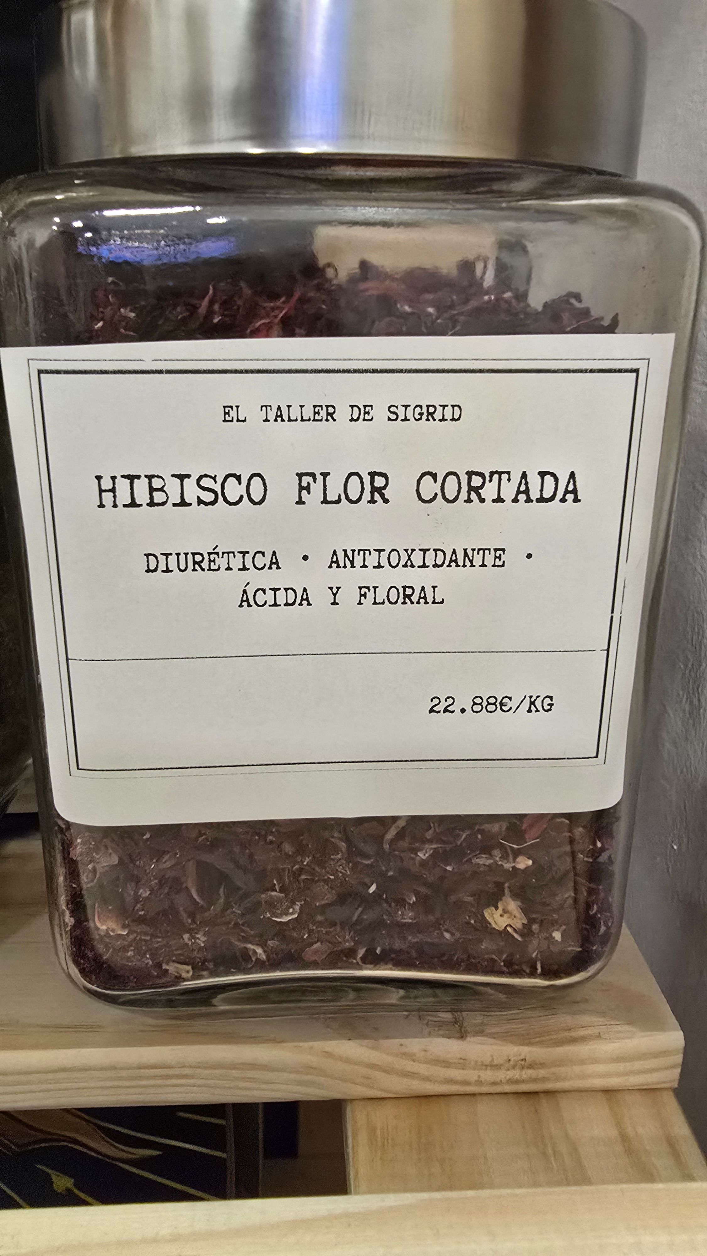 Hibisco – Flor cortada seca