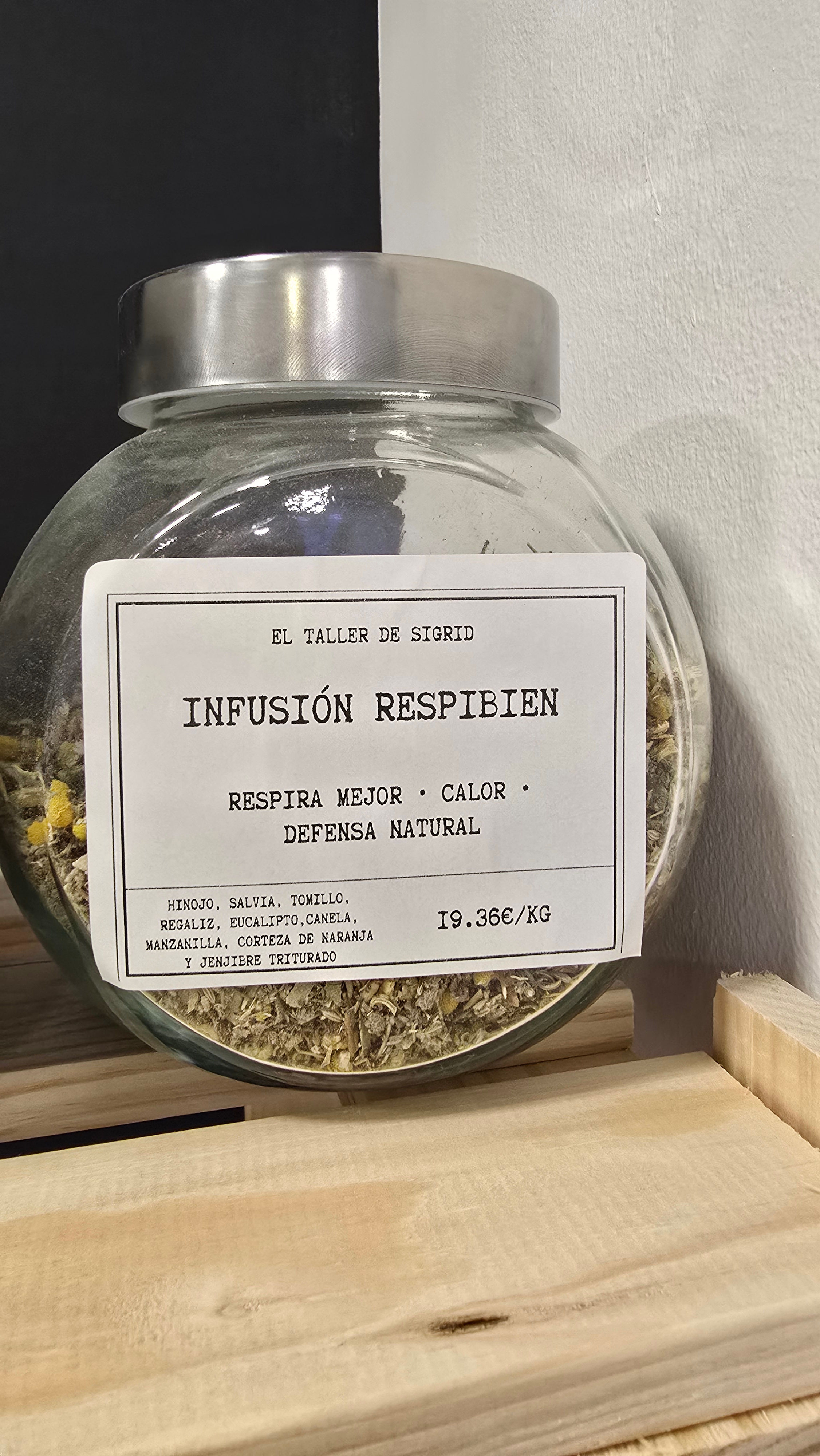 Infusión Respibien – Alivio natural para respirar mejor