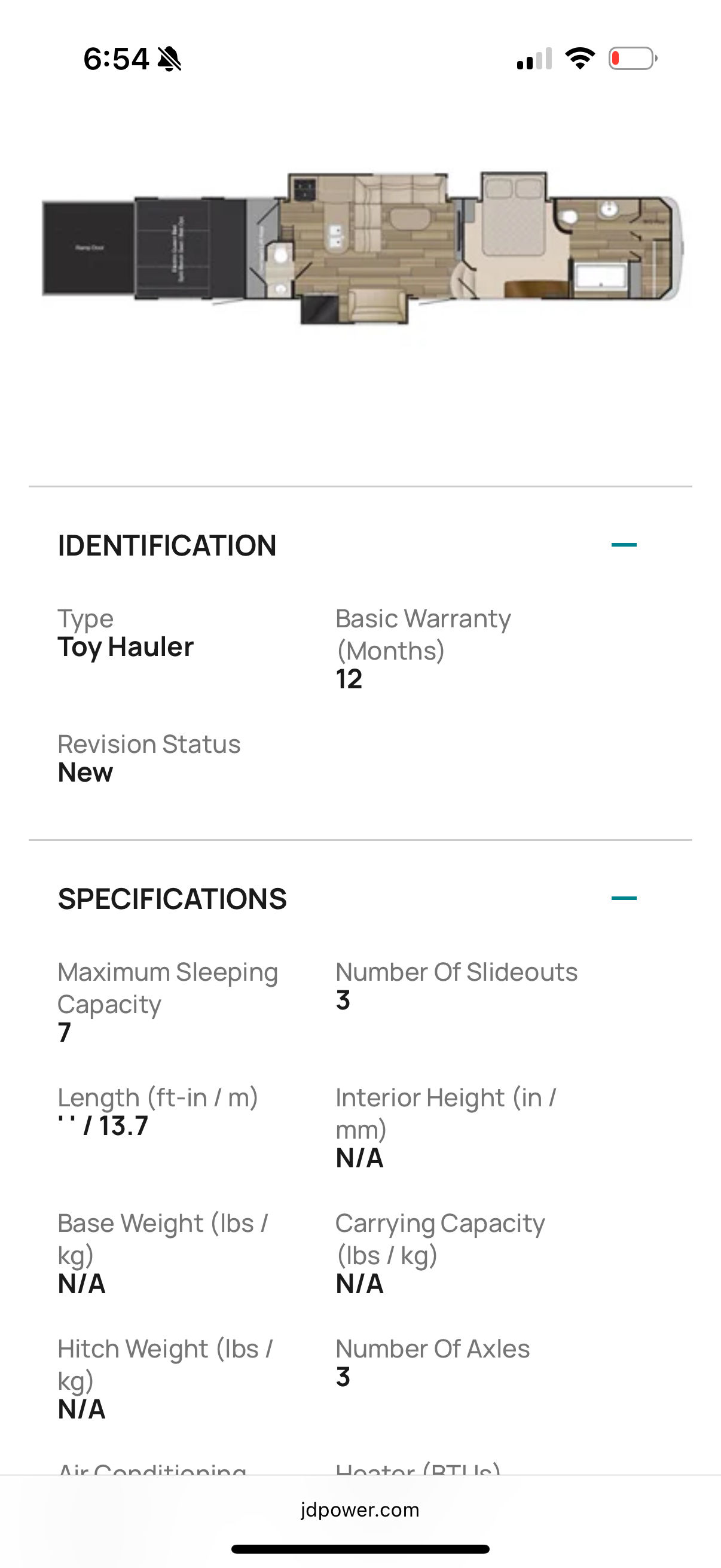 2015 Heartland Cyclone 4150