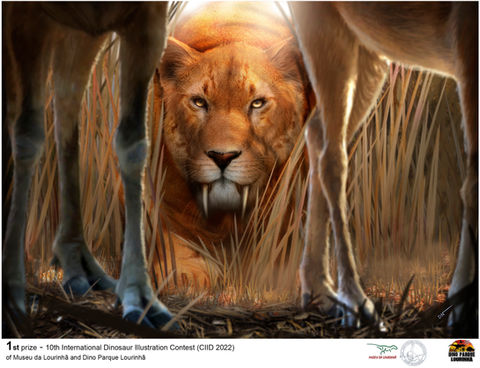 1st prize X International Dinosaur Illustration contest ( X CIID 2022 )  museu da lourinha