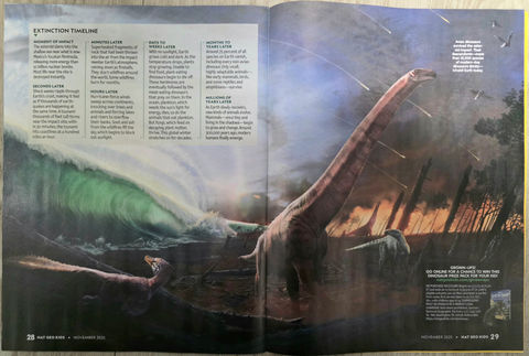 Illustrations for National Geographic Kids magazine