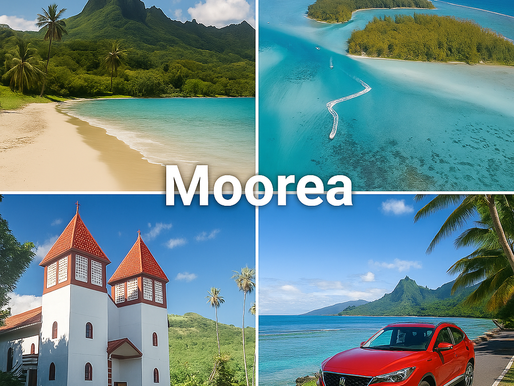 Location de voitures à Moorea