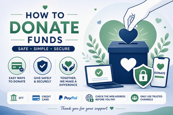 How to Donate and how to do it safely.