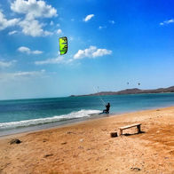 Kitesurfing Cabo de la Vela, Colombia