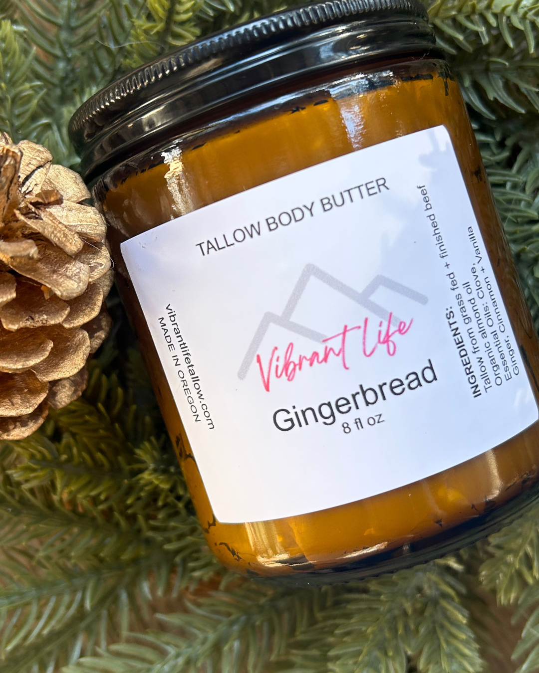 Tallow Body Butter 8oz jar