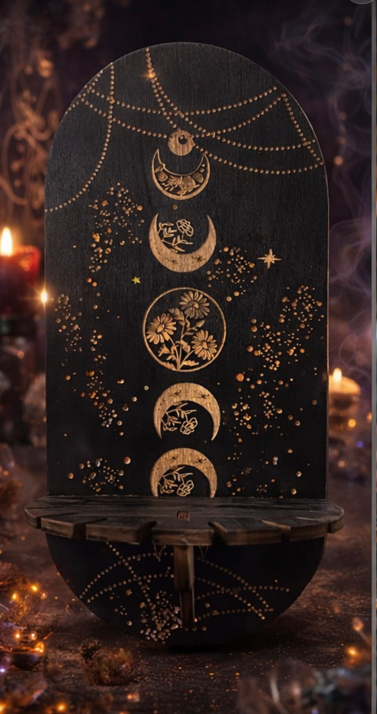 Autel mural aux cycles lunaire