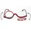Miniature : Lunettes de maquillage, lunettes de lecture cosmétiques avec verres à clapet