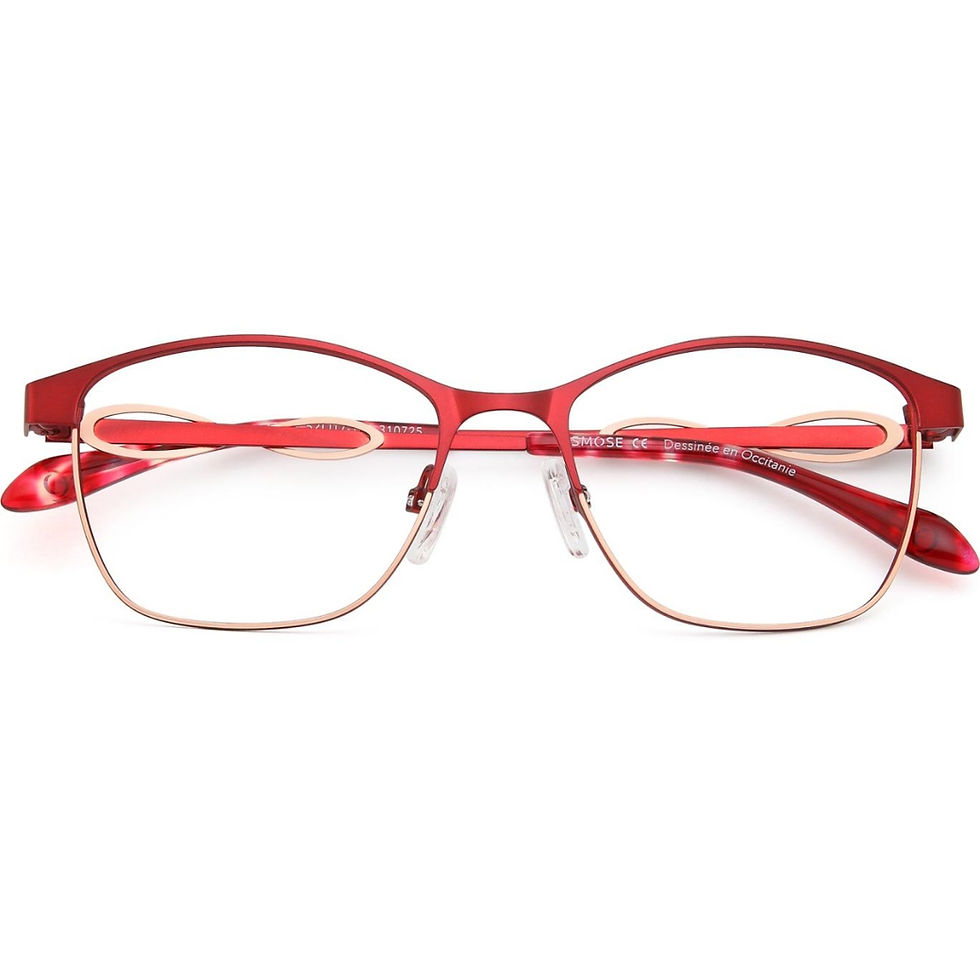 Miniature : Lunettes de vue avec clip solaire polarisé, papillon métal OCP643