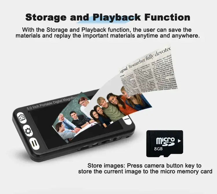 Miniature : Loupe électronique de poche Sunny5