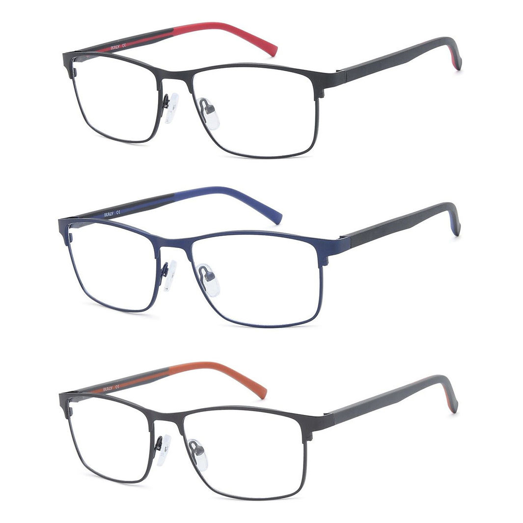 Lunettes de lecture rectangle métal P314