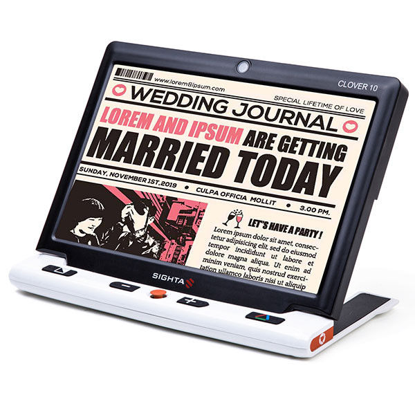 Miniature : Loupe électronique CLOVER 10 Avec Support