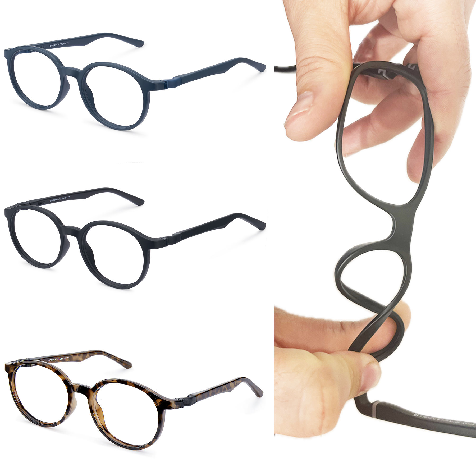 Lunettes de lecture Bflex incassables B-Genuine BF08