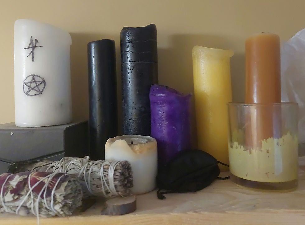 magick supplies and ingredients in witchcraft