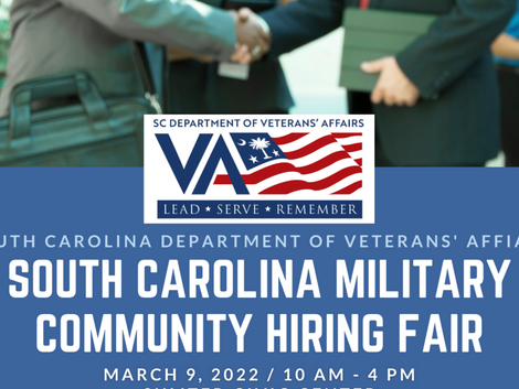 The First South Carolina Military Community Hiring Fair In The State