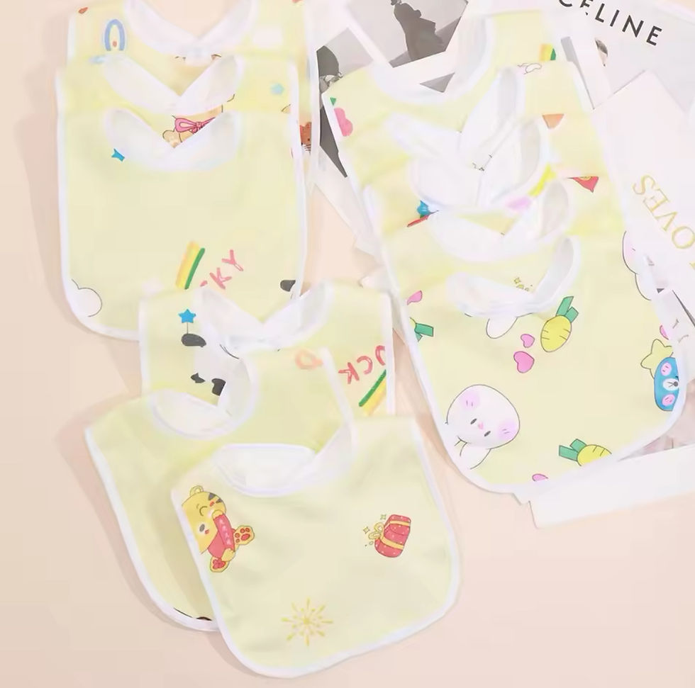 Thumbnail: Baby Cartoon Waterproof Bibs
