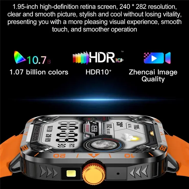 Thumbnail: ZW59 Bluetooth-compatible Calling Smart Watch Blood Pressure Health monitoring