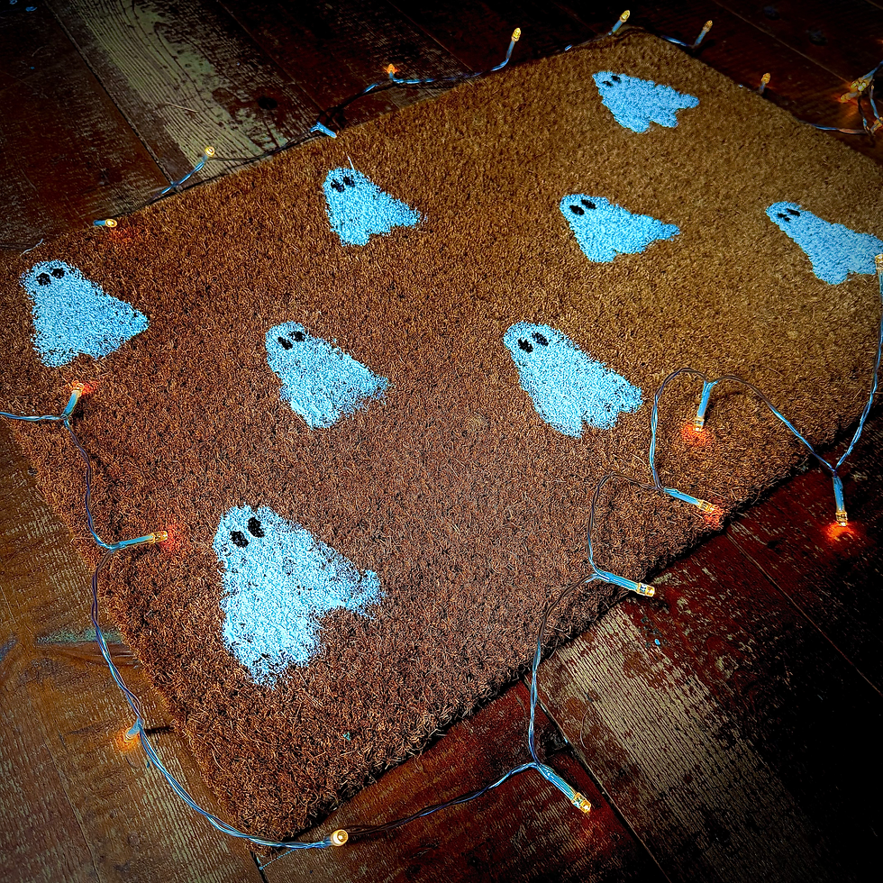 Halloween Door Mat Painting - Colour Cabin