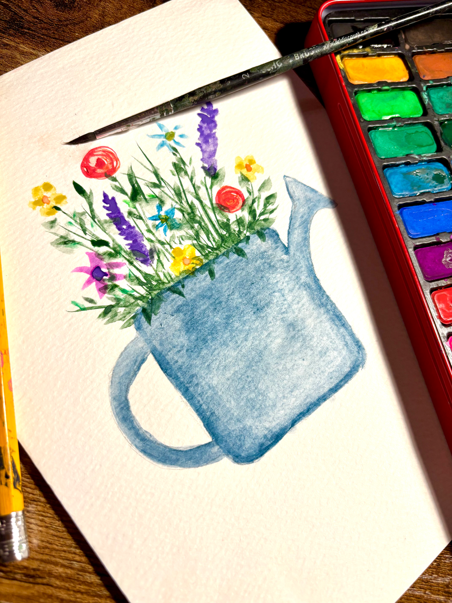 Guided Watercolour Workshop - The Studio