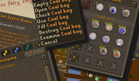 Oldschool runescape interface