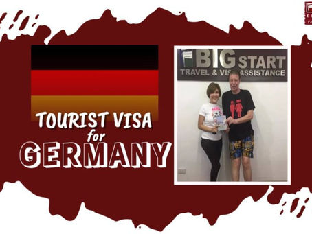 GERMANY: TOURIST VISA GRANTED – MS. M. GARCIA!