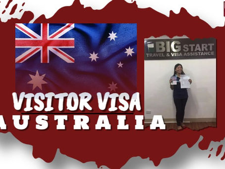 AUSTRALIA: TOURIST VISA GRANTED – MS. XERXIE O.!