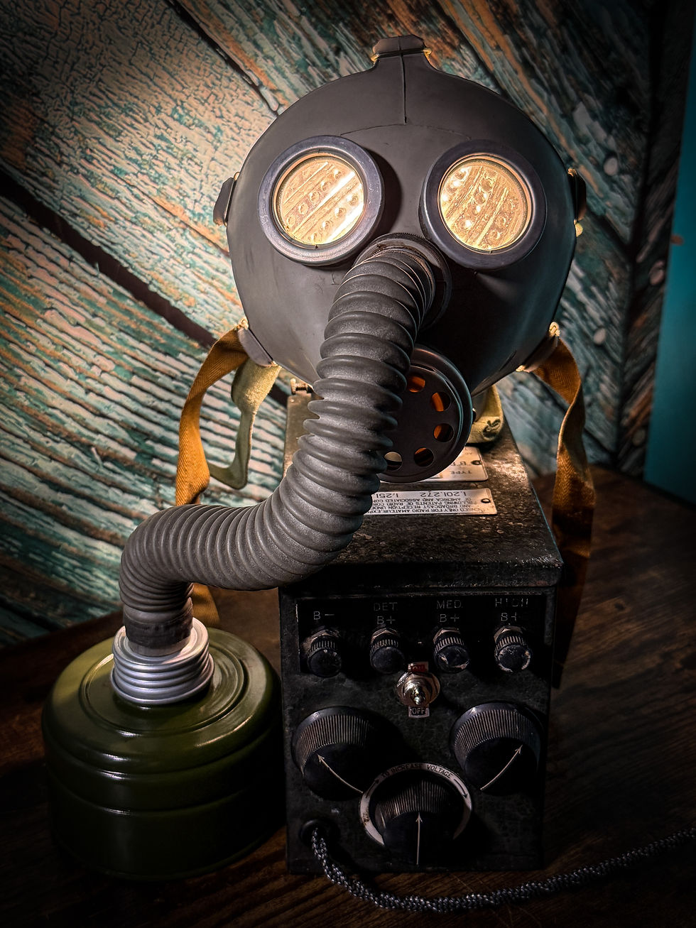 Thumbnail: Gas Mask and Battery Eliminator
