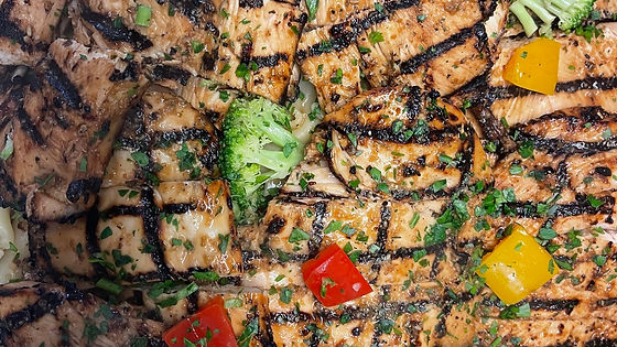 Farm Fresh Bowtie Primavera with Grilled Chicken