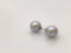 black pearl earrings
