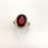 Thumbnail: Rubellite and Diamond Ring