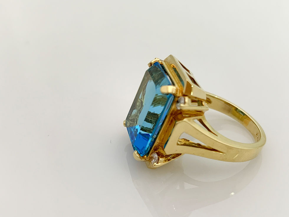 Thumbnail: blue topaz ring