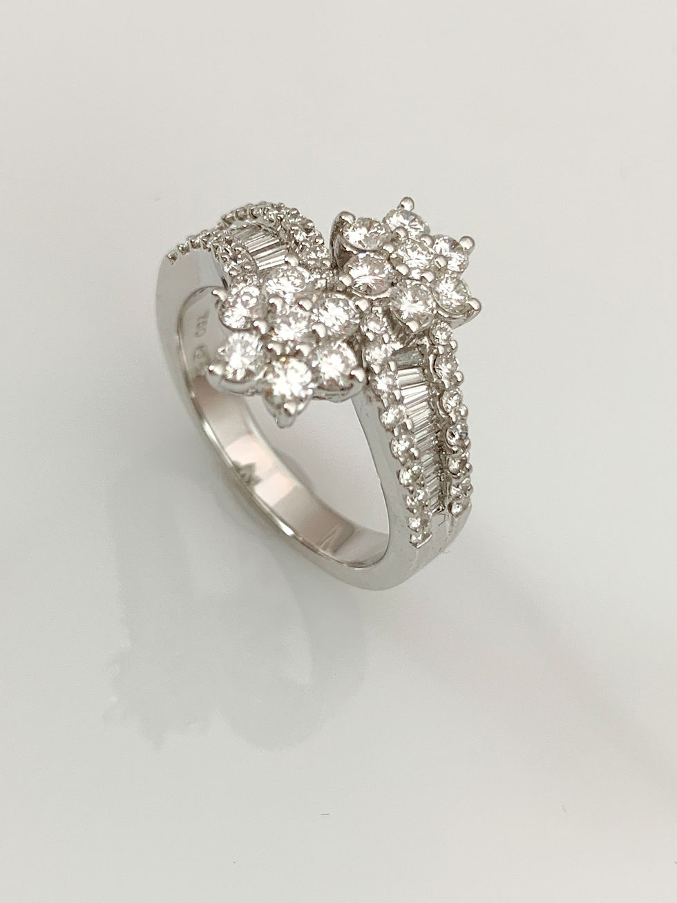 flower diamond ring
