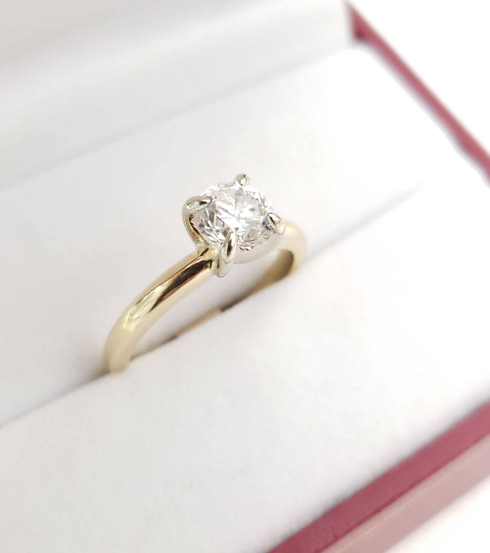 Thumbnail: 14kt Diamond Ring 1.00ct