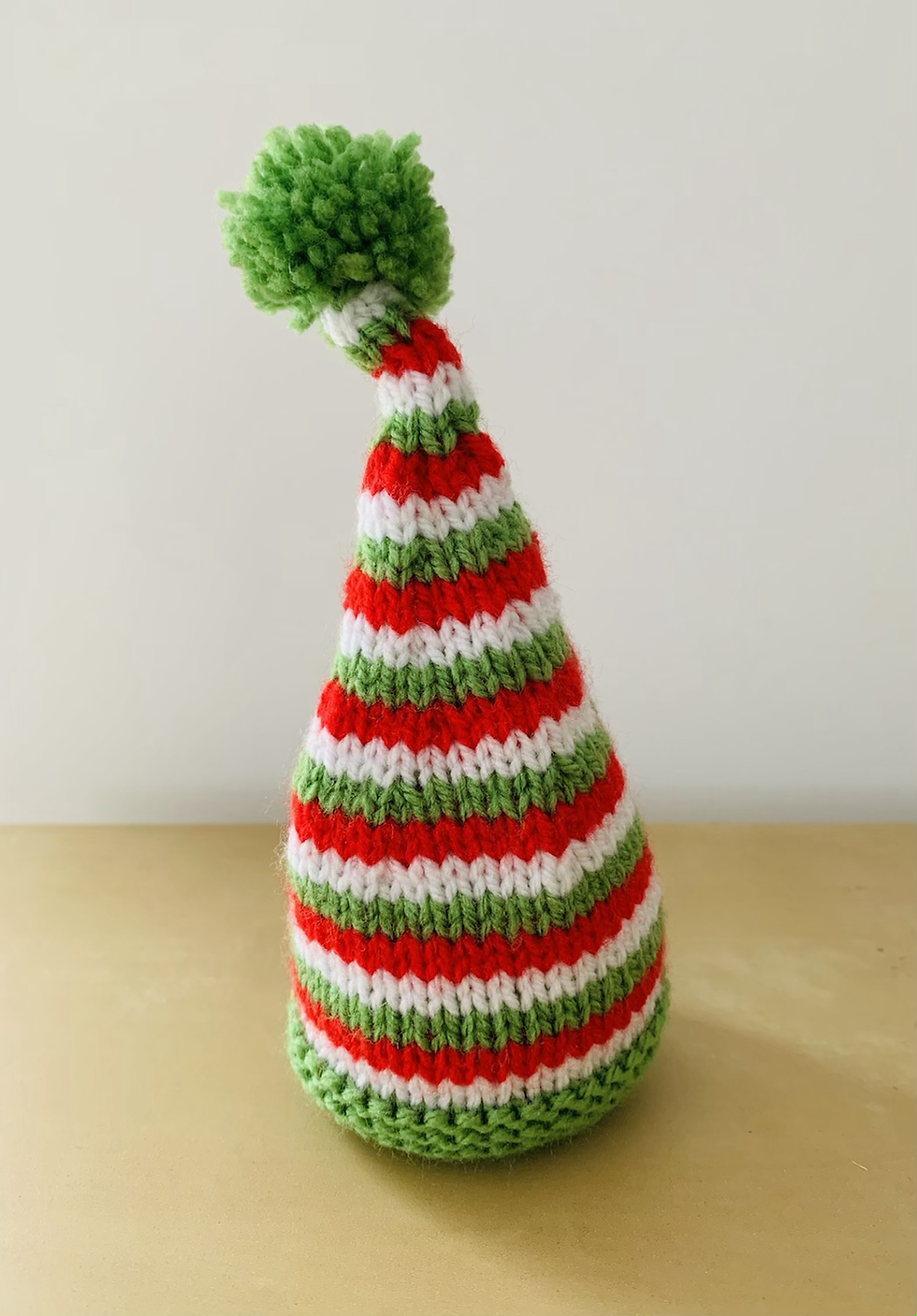 Thumbnail: Red, Green & White Elf Hat Chocolate Orange/Bath Bomb Cover