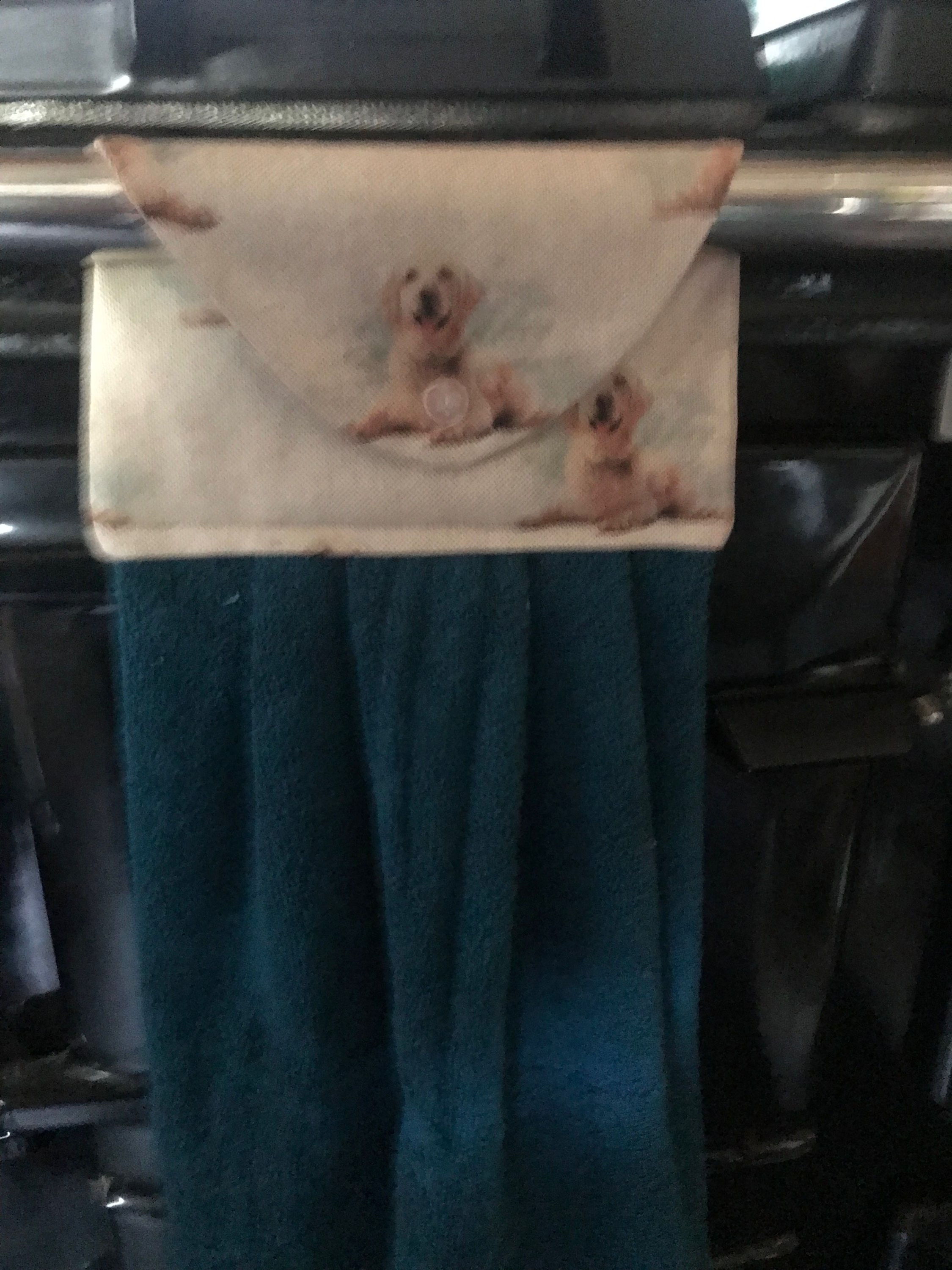 Golden Labrador retriever Aga / kitchen towel