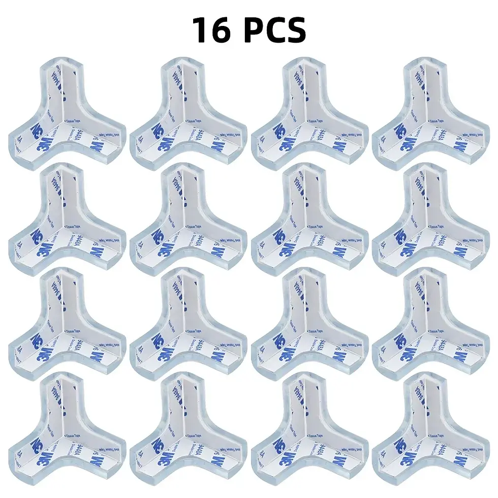 Miniatura: Protetores de Silicone para Cantos e Bordas de Móveis