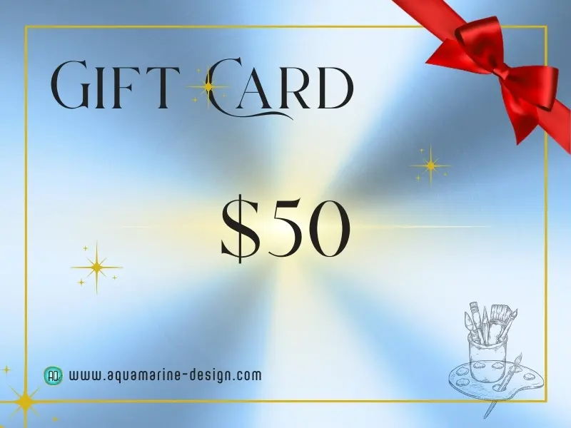 Aquamarine Gift Card 🎁 50