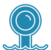 Submarine periscope illustration