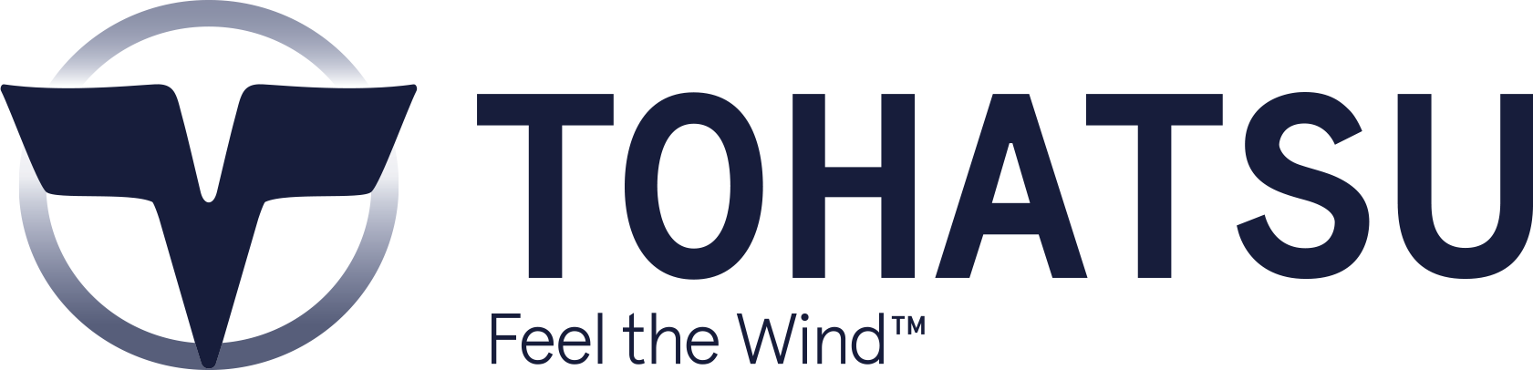 Logo orizzontale Feel the wind