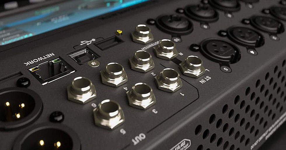 Allen & HEath CQ-18T USB Connections